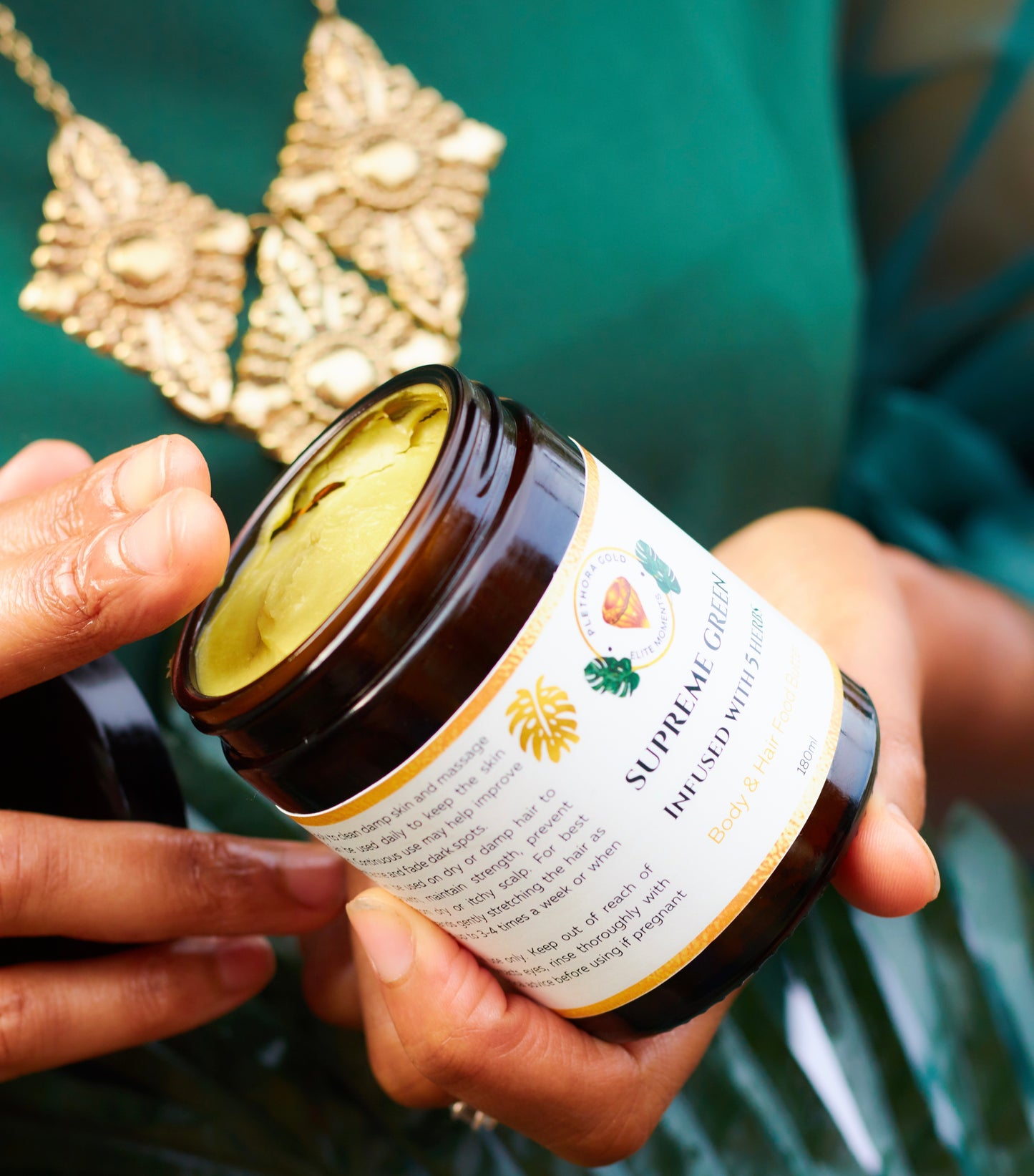 Supreme Green Body & Hair Food Butter