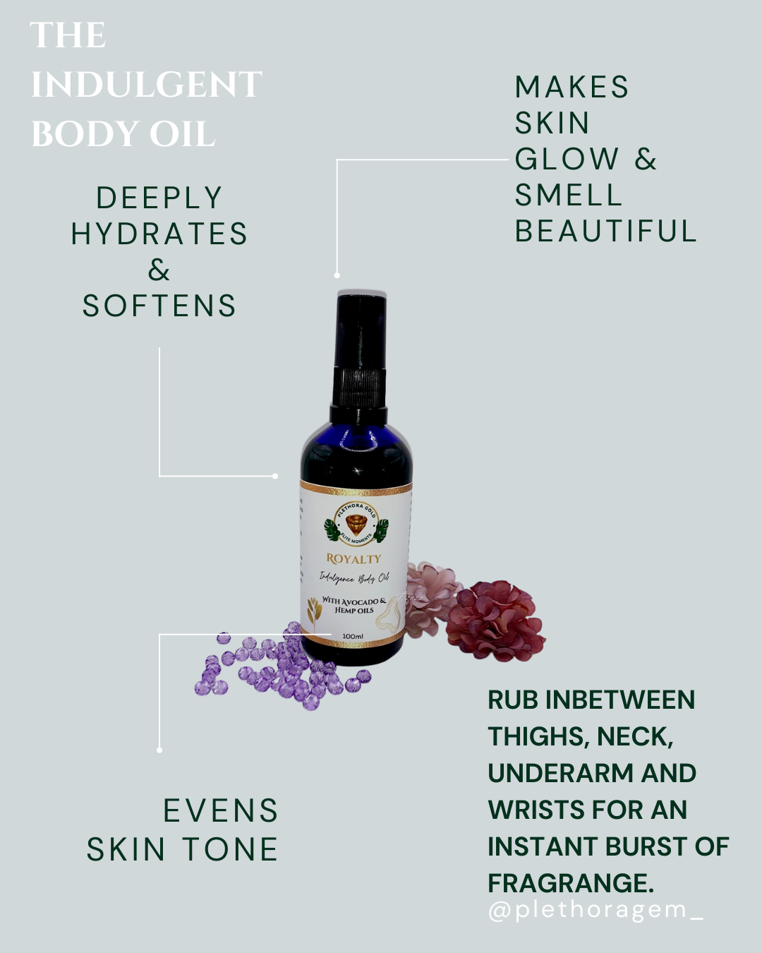 Indulgence Body Oil - Royalty