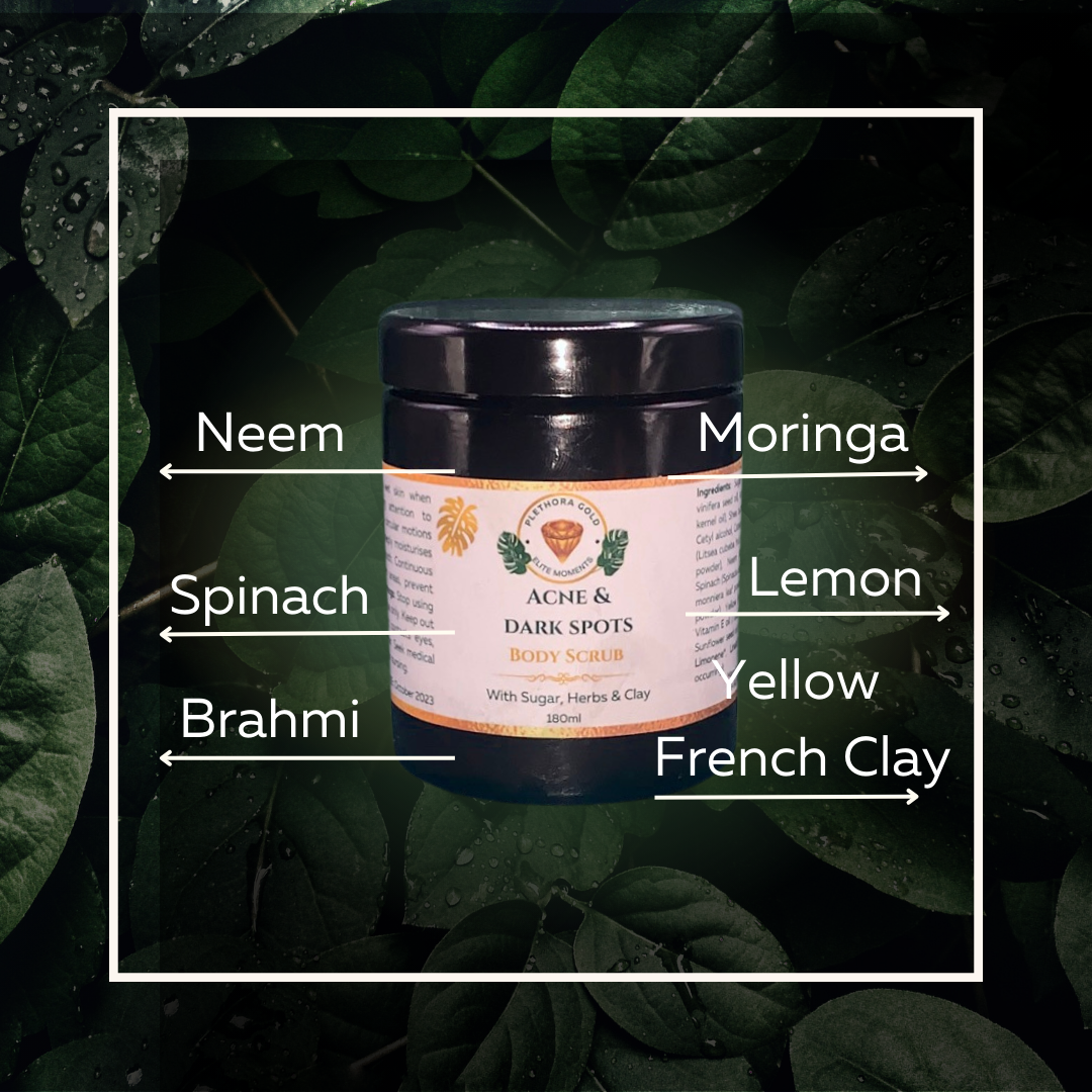 Body Scrub: Acne & Dark Spots