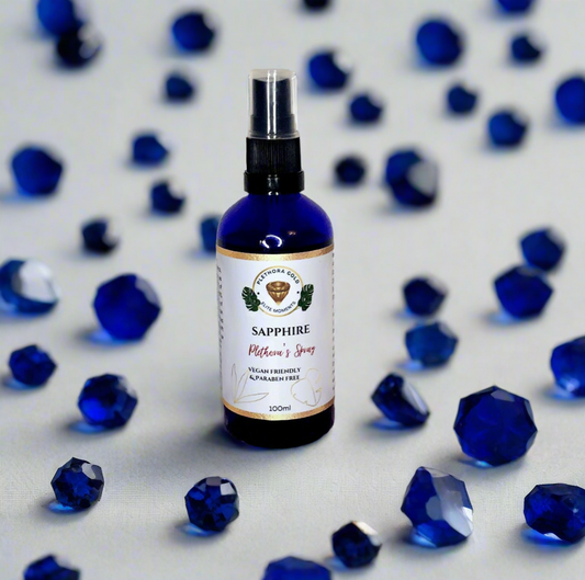 Sapphire: Jasmine, Musk, Amber Room & Linen Spray Vegan Fragrance 100ml