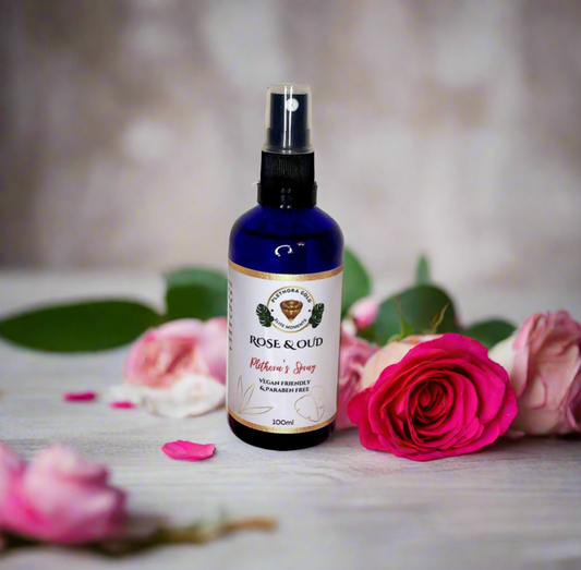 Rose & Oud: Room & Linen Spray Vegan Fragrance 100ml