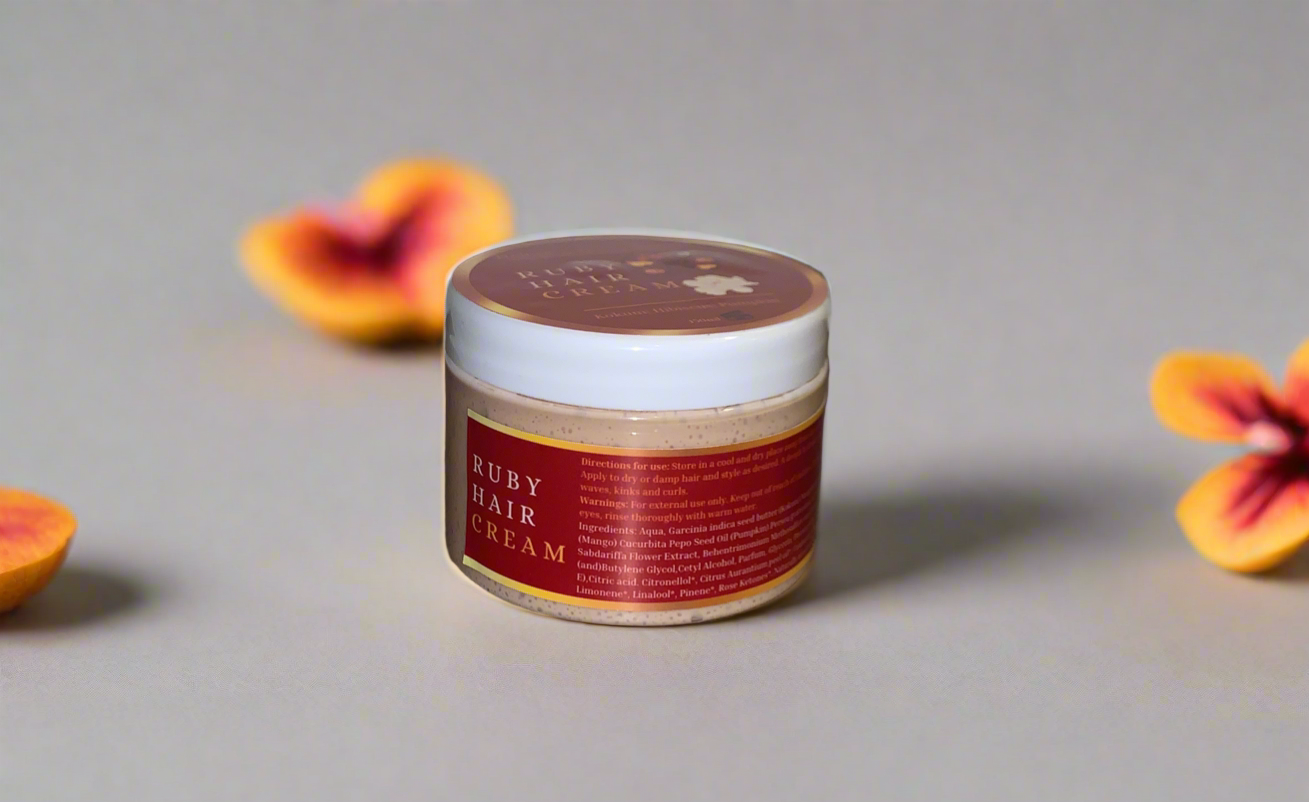R U B Y | Hibiscus & Pumpkin Hair Cream