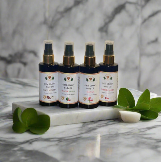 GÉM Glow Body Oil:(Various Scents)