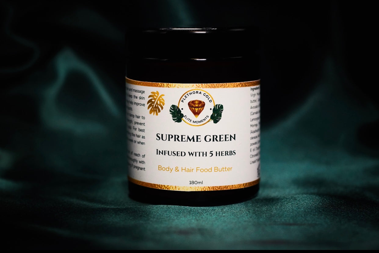 Supreme Green Body & Hair Food Butter